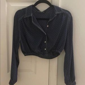 Stylish crop top-never worn